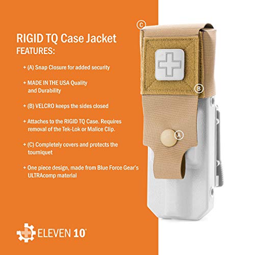Eleven 10 Jacket for The Rigid TQ Case for C-A-T Tourniquet, Black - Thumbnail 2