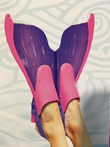 Mermaid 2-in1 Swim Fins - Converts From Monofin To Swim Fins