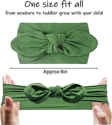 Wzt 21Pcs Baby Nylon Headbands 7 Styles Hairbands Hair Bow Elastics For Girl Headbands With Bows Newborns Infant Toddlers #TOP5