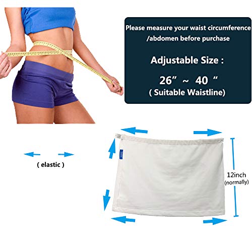 Kavil Ostomy Bag Covers Stealth Belt For Ostomy Bag Colostomy Clothes For Men Women Ostomy Urostomy Wraps Stoma Guard Underwear Reusable Ileostomy Support Band Garments With Pouch (26"~40" Waistline) #TOP4