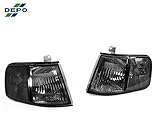 DEPO USA Spec 1990-1991 Honda CR-X Smoked Corner Light Lamps JDM Style Set