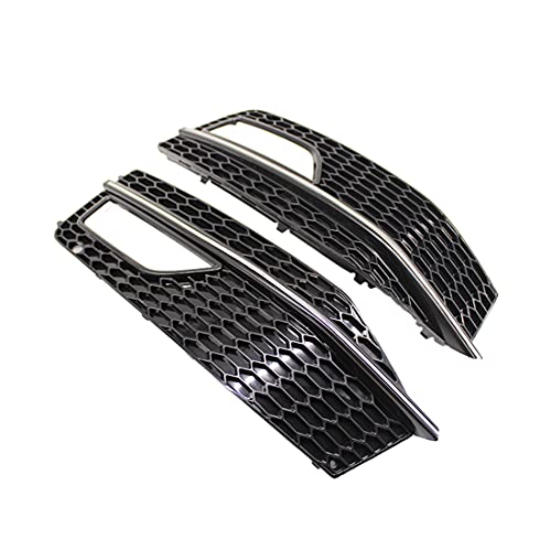 Grilles antibrouillard Audi A4 B8.5 S4 : remplacez vos caches usés en chrome noir