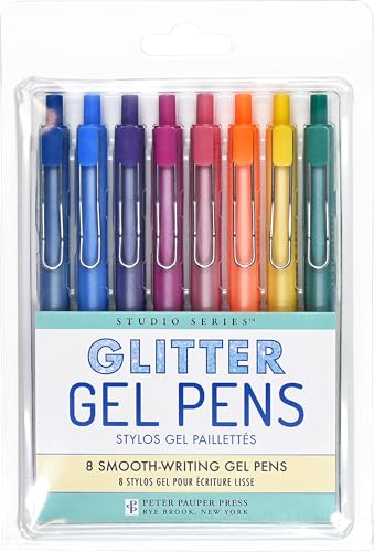 Studio Series Glitter Gel Pens (Set of 8)