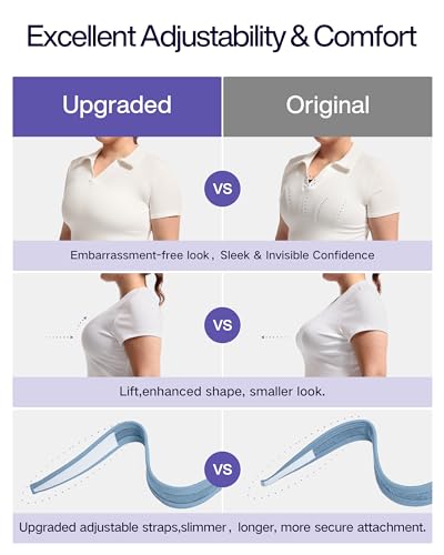 Women's Sports Bra Wirefree Adjustable Medium-High Support Everyday Wear for Large Bust Plus Size with Removable Pads3