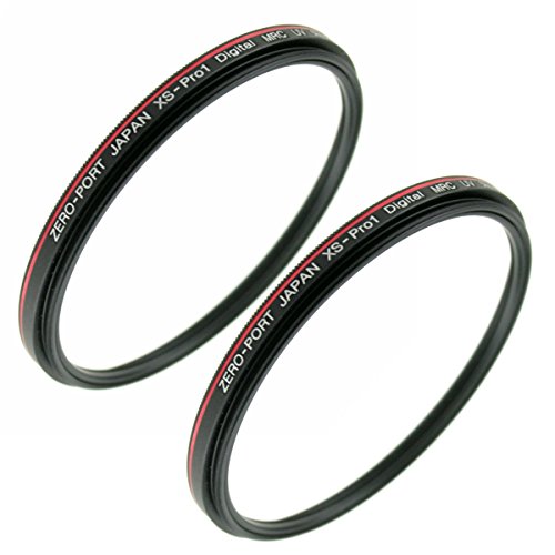 Canon EOS Kiss X10i X10 X9i X9 X7i X8i �_�u���Y�[���L�b�g �p �����Y�ی�t�B���^�[ 58mm 2�_�Z�b�g (58�������b�h���C��2�Z�b�g)