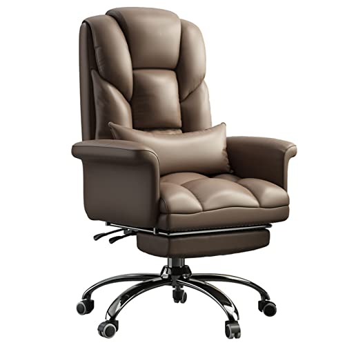 Chaise de bureau ergonomique avec dossier haut et support lombaire réglable FANDIAO