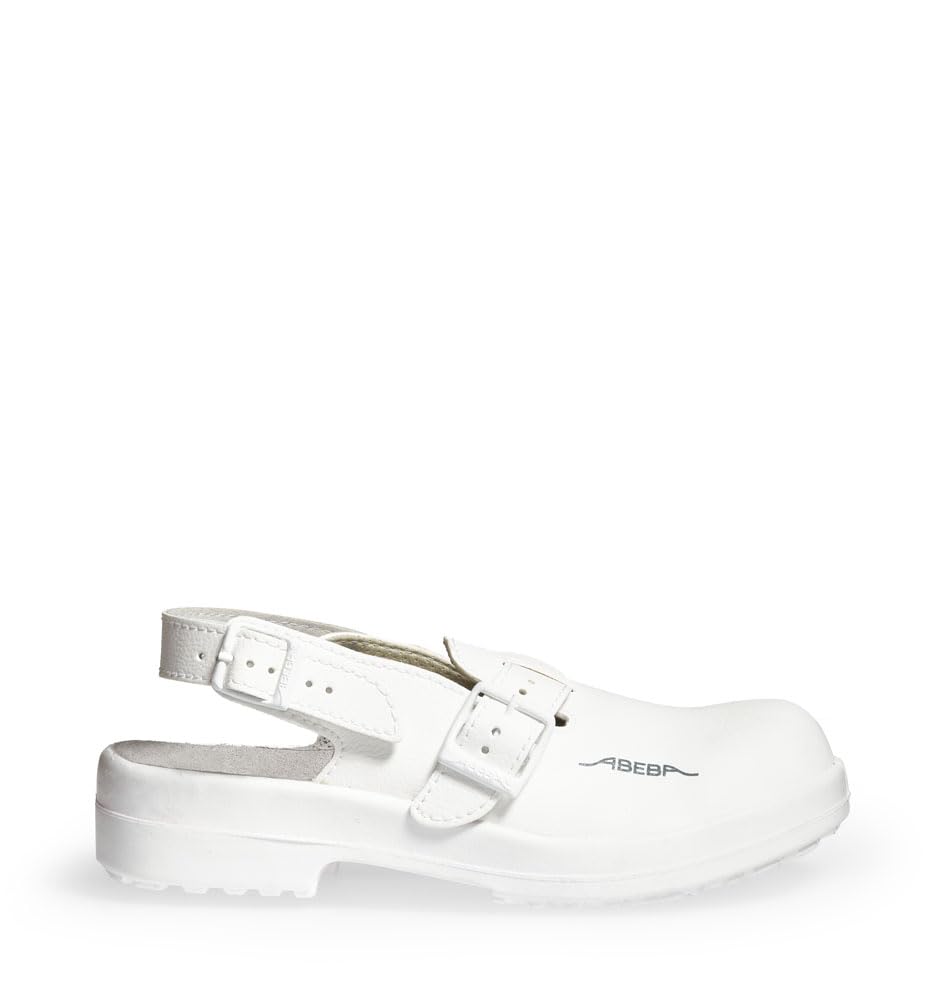 Abeba - Calzado de protección para Hombre Blanco Blanco 36 EU