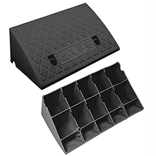 Rampas plásticas para bordillos 50x22x6 cm set 2 piezas