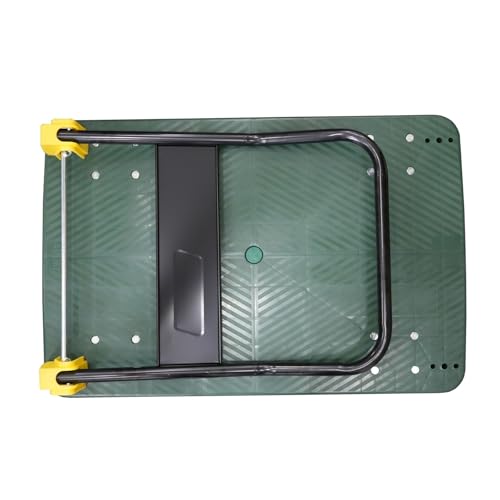 Carretilla plegable con ruedas y freno, capacidad 880 lb miniatura 5
