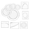 Clear Drum Head, 5-piece Drumhead,22, 16, 14, 13, 12 (C)