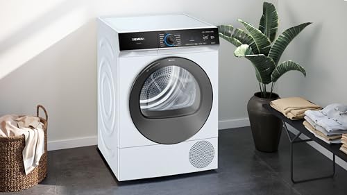 Siemens WQ35B2B30 Wäschetrockner iQ700, Wärmepumpentrockner mit 8kg Fassungsvermögen, directTouch LED-Display, autoDry, Outdoor-Programm, Home-Connect, Weiß, 60cm 7 Siemens WQ35B2B30 Wäschetrockner iQ700, Wärmepumpentrockner mit 8kg Fassungsvermögen, directTouch LED-Display, autoDry, Outdoor-Programm, Home-Connect, Weiß, 60cm
