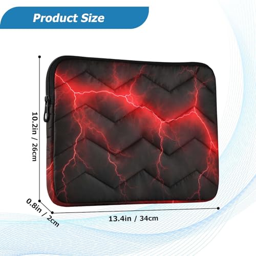 Funda Roja para Laptop 13-14 Pulgadas Impermeable y Antigolpes miniatura 3