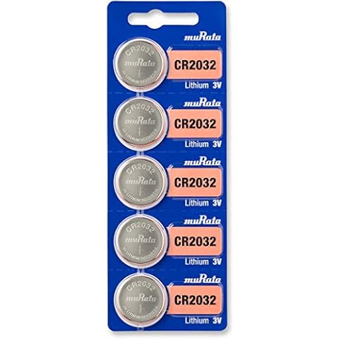 Murata CR2032 Battery DL2032 ECR2032 3V Lithium Coin Cell (15 Batteries) Cover