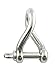 Stainless Steel 316 Twist Shackle 5/16" (8mm) Marine Grade