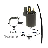 CQYD Ignition Coil 166-0804 For Onan Points Models BF B43 B48 NHC CCK NHP 541-0522 166-0820 HE...