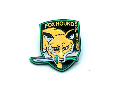 Patch Nation Foxhound Metal Gear Solid Cosplay Metal Pin Badge