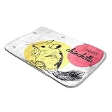 Materiale del tappeto: realizzato al 100% in pelliccia sintetica. È una buona scelta per tappeto da camera da letto, tappeto laterale divano, tappeto da soggiorno, tappeto nusery, ecc.