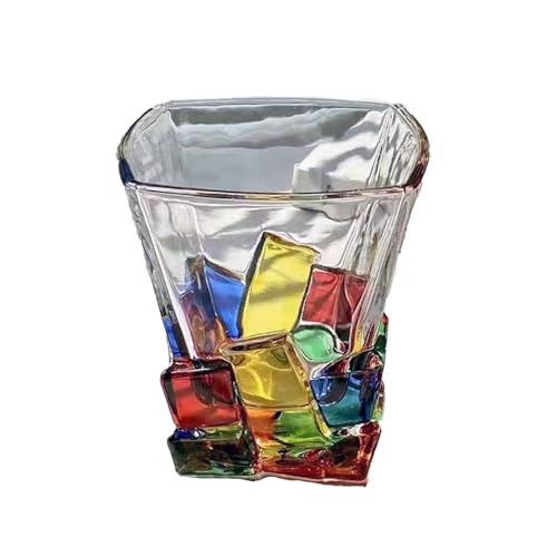 CTForest Vaso Whisky, Vaso Cocktail, Juego de Vasos, para Whisky, Ron, Bar, Fiesta, Regalos para Hombres