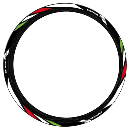 Felgen Aufkleber Reflektierende Felgenaufkleber Für Ducati Diavel Multistrada 1260 1200 – Streifen- Und Dekoraufkleber-Set Motorrad Dekor Felgenaufkleber(Farbe 1)