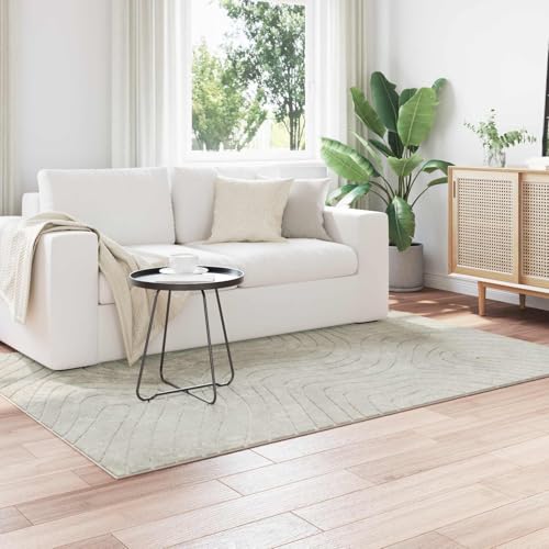 Tapis de salon vert 160x230 cm Palmeras grand modèle rectangulaire - 3