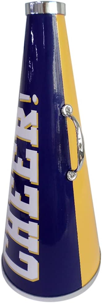 19" Custom Photo Cheerleading Megaphone | Great for Cheerleader, Squad, Booster Club, Cheer Coach, or Organization | Personalized with Your Colors, and Text! | Great Senior Gift!