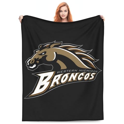 Cal Poly Mustangs Multi-Size Ultra-Soft Flannel Fleece Blanket - Non-Sagging Velvet Blanket
