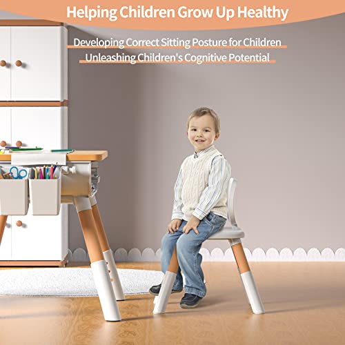Kids Table And Chair Set, Kids Table And 2 Chairs Set, Kids Study Table And Chairs Set, Adjustable Height, Built-In Storage, Modern Design For Kids Arts & Crafts, Snacks, Homework & Play #TOP5