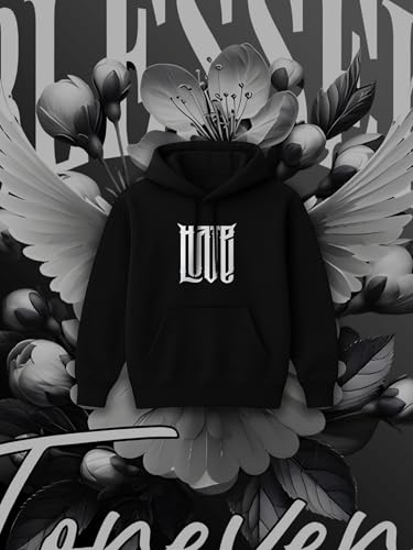 Image of Mens Printed Hoodie for Men Premium Casual Sweatshirt Man, Branded and Comfort Stylish Hoodies for Men Regular Fit Stylish Wear