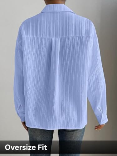 Image of GRECIILOOKS Shirt for Women | Women Shirt | Long Shirt for Women | Shirt Tops for Women | Oversized Shirt for Women