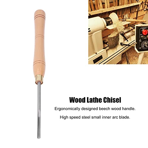 Lathes Turning Tool, Small Inner Arc Wood Lathe Chisel Ergonomic Design Portable Hhs Blade For Carving #TOP5