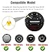 Seitenbürste Ersatz für IRobot Roomba 900,800,700 und 600 Series 960 980 985 860 870 877 880 890 891 895 805 761 770 780 790 614 650 650 650 650 650 650 65 67 1 675 690 Modelle, 6er-Pack
