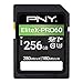 UHS II günstig Kaufen-PNY 256GB EliteX-PRO60 Klasse 10 U3 V60 UHS-II SDXC Flash-Speicherkarte, EliteX-PRO 60, P-SD256V60280EXP6-GE