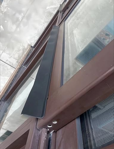 Deflectores de lluvia para ventanas con protector de goteo autoadhesivo 2