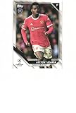 ANTHONY ELANGA 2021-22 Topps UEFA Champions League Soccer #154 Rookie Card RC Manchester United Sweden