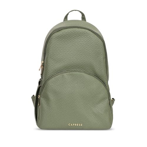 Image of Caprese Comet Casual Backpack | Fashion Backpack for Women with Adjustable Strap & Secure Zip Closure | Spacious, Versatile for Daily Use, Ideal for Students, Professionals & Travelers
