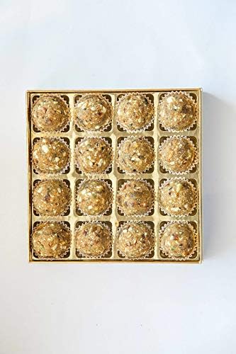 Dessert Drama by Kesar Sweets | Immunity Booster Vedic Laddu (500 gm) | Healthy Sweets Indian Mithai Laddoo