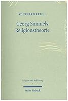 Georg Simmels Religionstheorie 3161470311 Book Cover