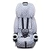 JYOKO Kids Cover Liner | Compatible with Graco 4Ever DLX 4-in-1 Car Seat | Soft, Breathable & Improved Design | Protects & Extends Seat Life | Easy to Install & Washable (White Star)