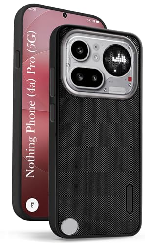 Image of Jkobi Rubberised Back Cover Case for Nothing Phone 4A Pro 5G (Textured Grip Design | Micro-Fiber Cloth Inside | Slim and Light Weight | Soft Touch and Feel)