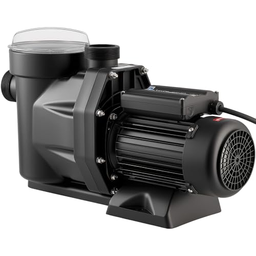 Miniatura 9 de Vevor Bomba Para Piscina 1300 W Caudal Máximo De 28800 L H Bomba De Filtración Para Piscina De Una Sola Velocidad, Ca 220-240 V, Altura De Elevación Máxima De 17 M, Con Temporizador De 24 Horas