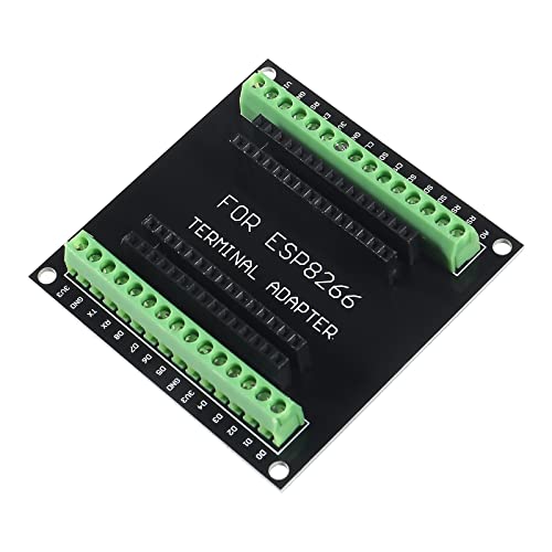 Placa de expansión ESP8266 soluciona cables sueltos duplicando GPIO NodeMCU ESP-12E en pack de 4 7