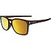 Oakley Mens Latch Square Asia Fit Sunglasses, Matte Rootbeer - 24k Iridium, One Size