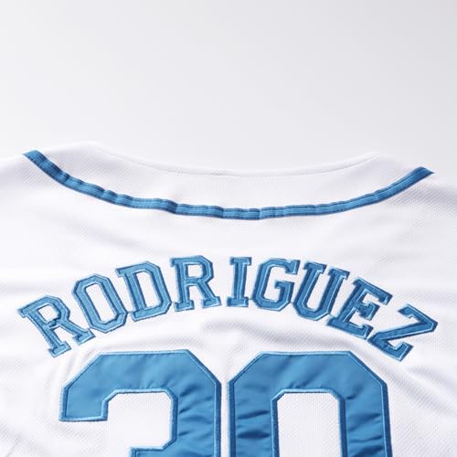 The Sandlot Benny Jersey Camiseta de Béisbol para Hombre The Jet Rodriguez #30 Camiseta Retro de los 90s con Costuras miniatura 4