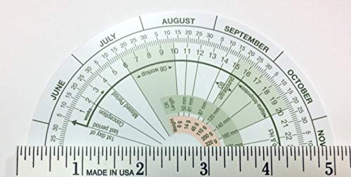 Roda de gravidez: projetada para OB/GYN, médicos, parteiras, enfermeiros e pacientes para calcular a