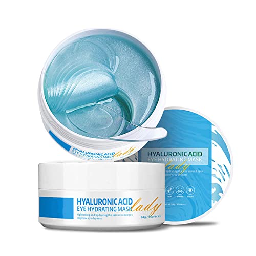 Rosarden Under Eye Mask,Hyaluronic Acid Under Eye Patches Collagen Moisturizing Eye Masks Skincare for Puffy Eyes, Dark Circles Hydrating Anti-aging, Revitalize,Eye Gel Pads for All Skin Types