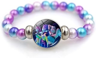 Comprar Krilucly Kpop Demon Colorido Pulseras con Cuentas, Huntrix Elástico Pulsera Ajustable, Anime Pulsera de Aleación de Vidrio, Pulseras Accesorios Regalos de Cumpleaños para Mujeres Hombres