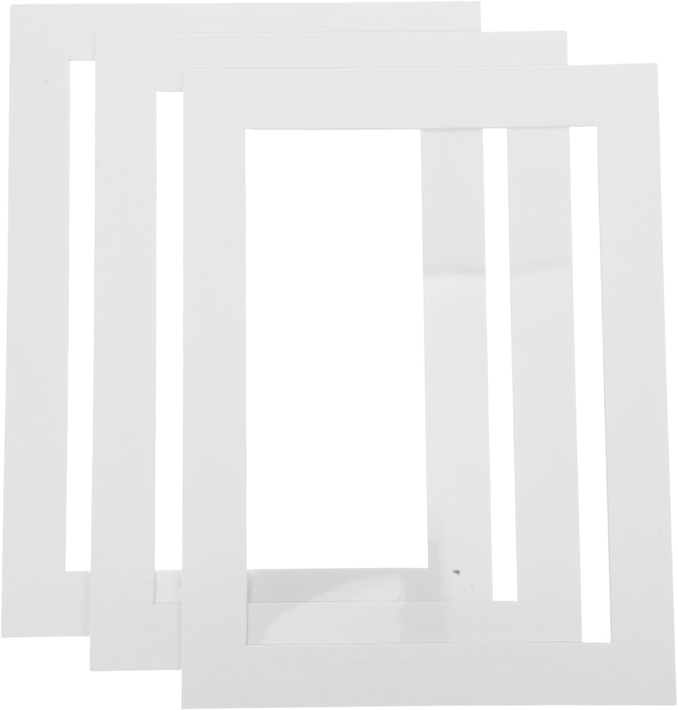 Ipetboom 3 Set Kids Art Paper Frames with PVC Film for Drawings