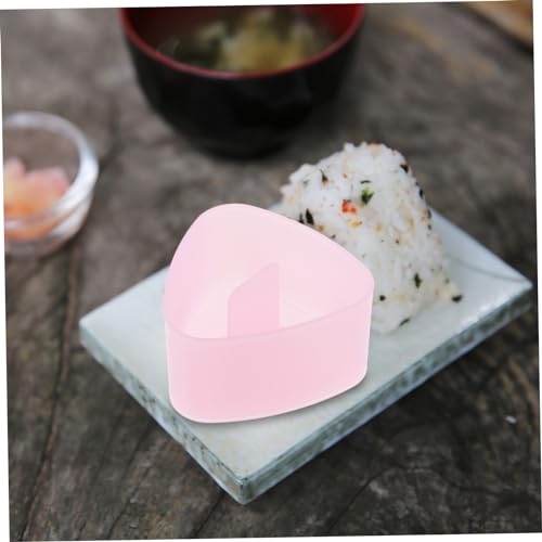 HAKIDZEL Utensílios De Cozinha 2 Peças Ferramenta De Molde De Bola De Arroz Gadgets Triangulares Pp
