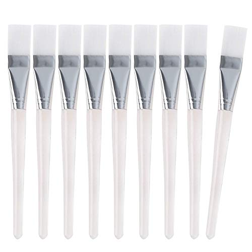 SBYURE 12 Pack Facial Brushes,Soft Synthetic Face Applicator Brush for Face Application or DIY Needs