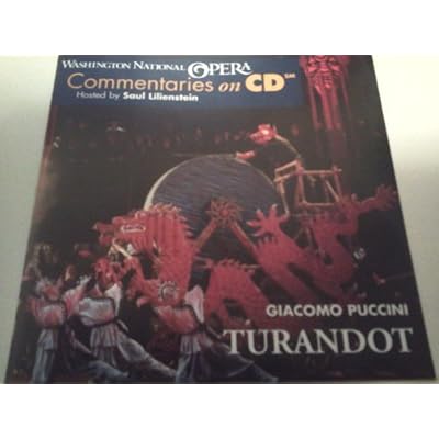 Turandot: Washington National Opera Commentaries on CD